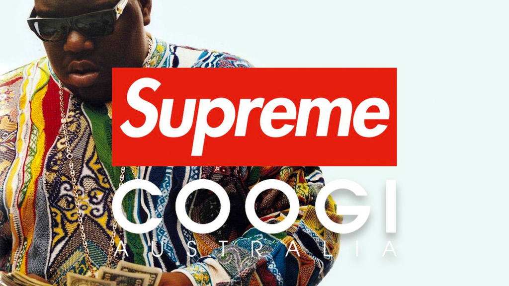 Collaboration drop Supreme Coogi Australia