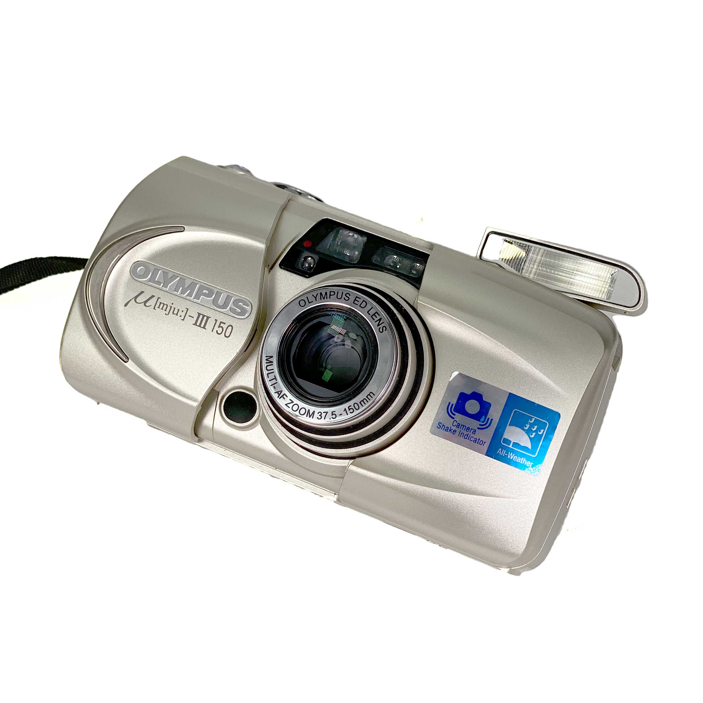 ★美品、完動品！★OLYMPUS オリンパス μ-III 150 リモコン付きジュジュカメラ