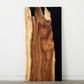 Black Live Edge Two Epoxy Resin Table in Toronto Canada, wood standing desk