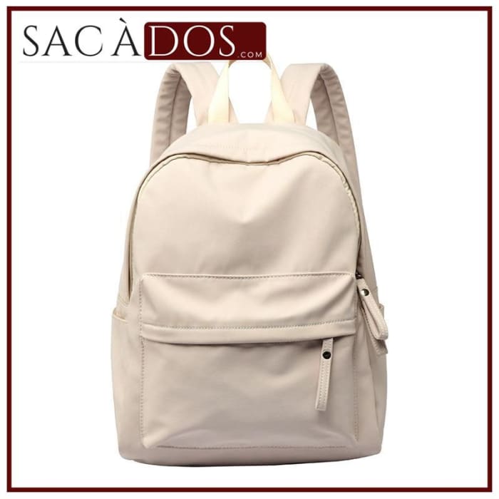 Sac a Dos Femme Beige