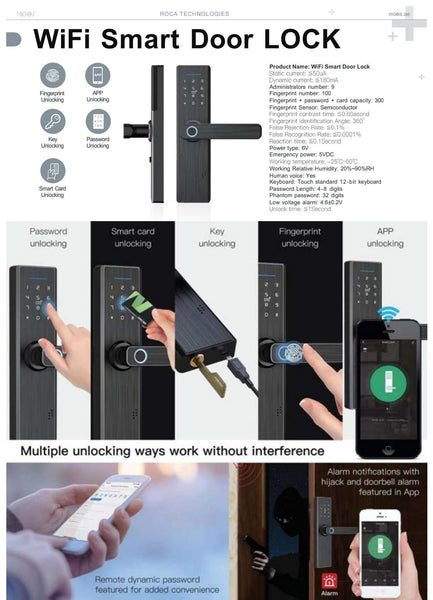 Door Locks| Smart Door locks| wifi controlled smart Door locks