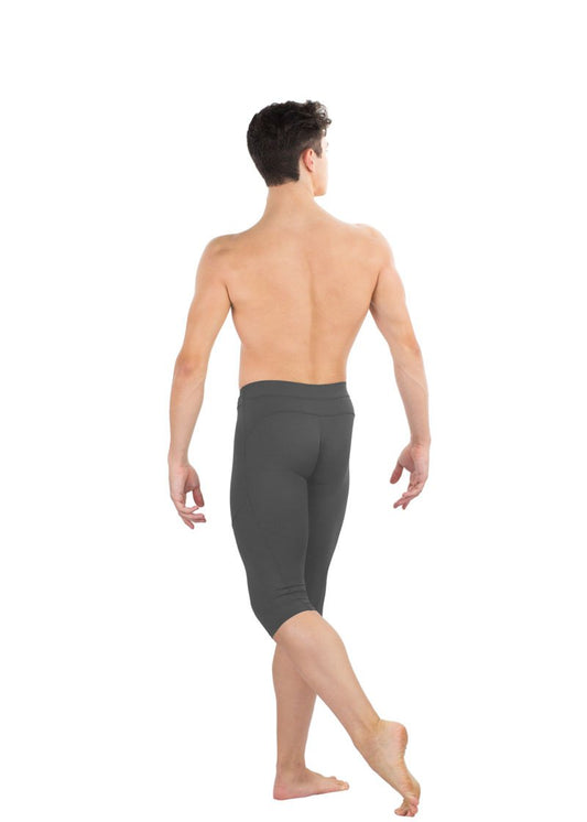 ALBAN-Men's Microfiber Footless Tights with Reinforced Inseam Gusset