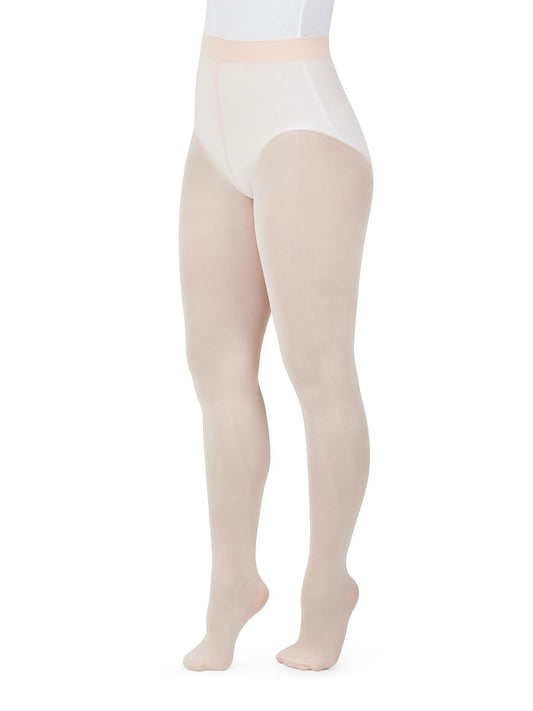 Capezio Ultra Soft Footed Tight with Self Knit Waistband 1915 - Porselli  Dancewear