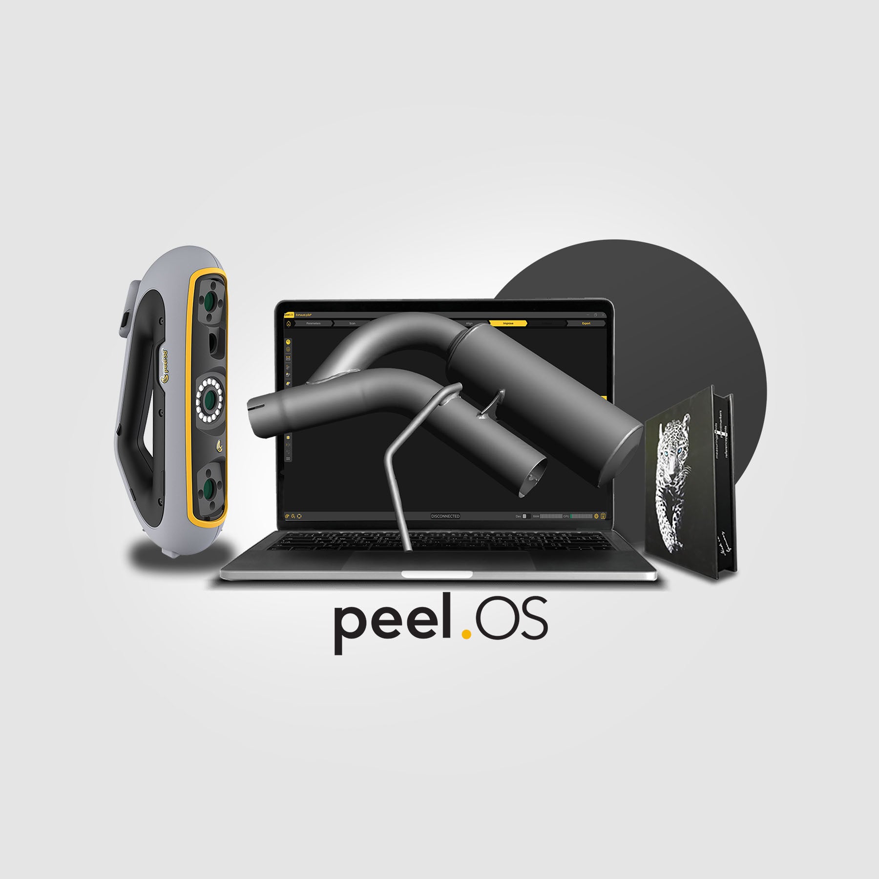 peel 3 - Structured Light Scanner