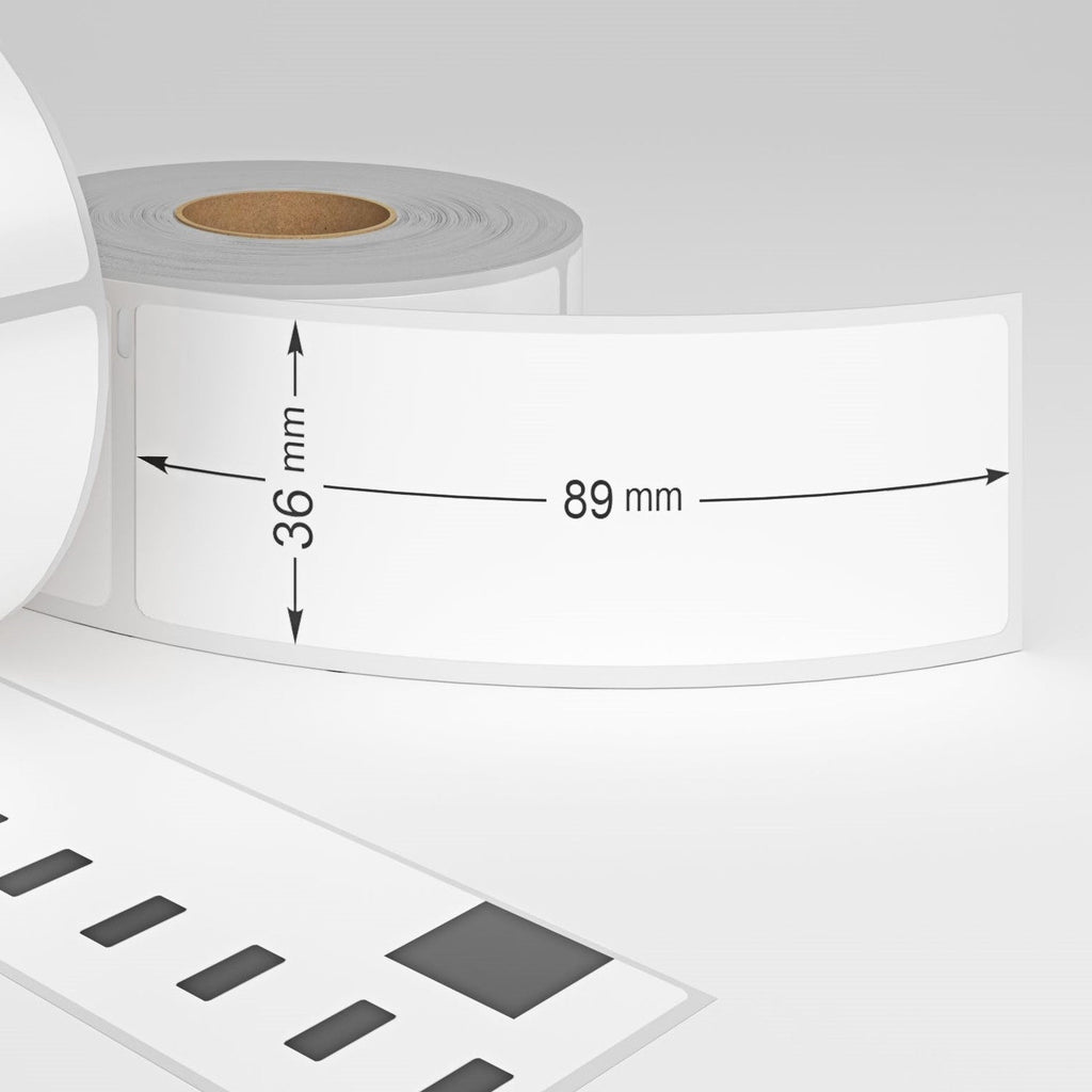 10 Rolls Dymo 99012 S0722400 Compatible Labels 260 Labels 36 Mm 2061