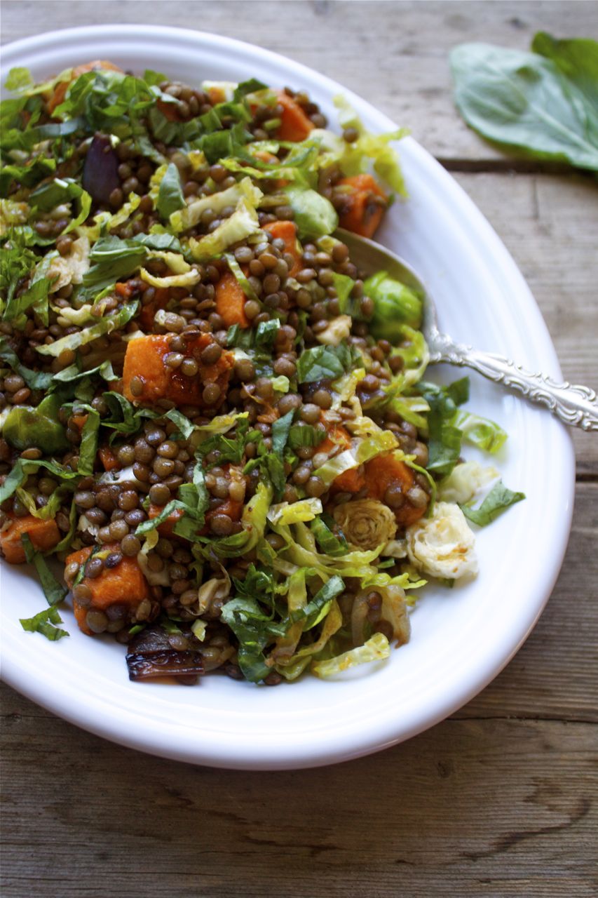 French Lentil & Vegetable Salad | In Pursuit Of More