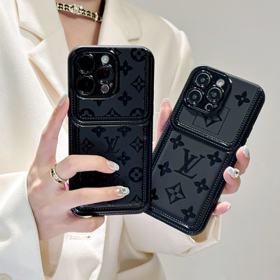 Black Trendy Butter Buns Phone Case (Love) –