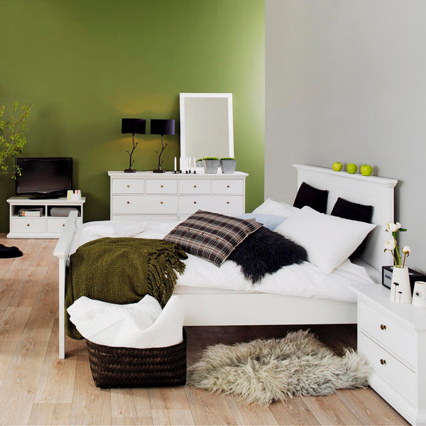 Picture 10 of the Paris Double Bed (140 x 200) White