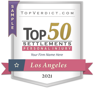 Top 50 Personal Injury Settlements in Los Angeles County in 2021