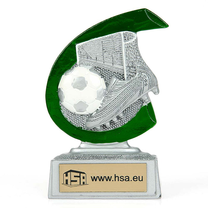 pepermunt seks fles Trofee Voetbal 10 cm — HSA-shop