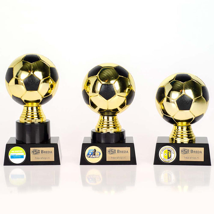 transfusie onbetaald Defilé Trofee Voetbal Goud-zwart — HSA-shop