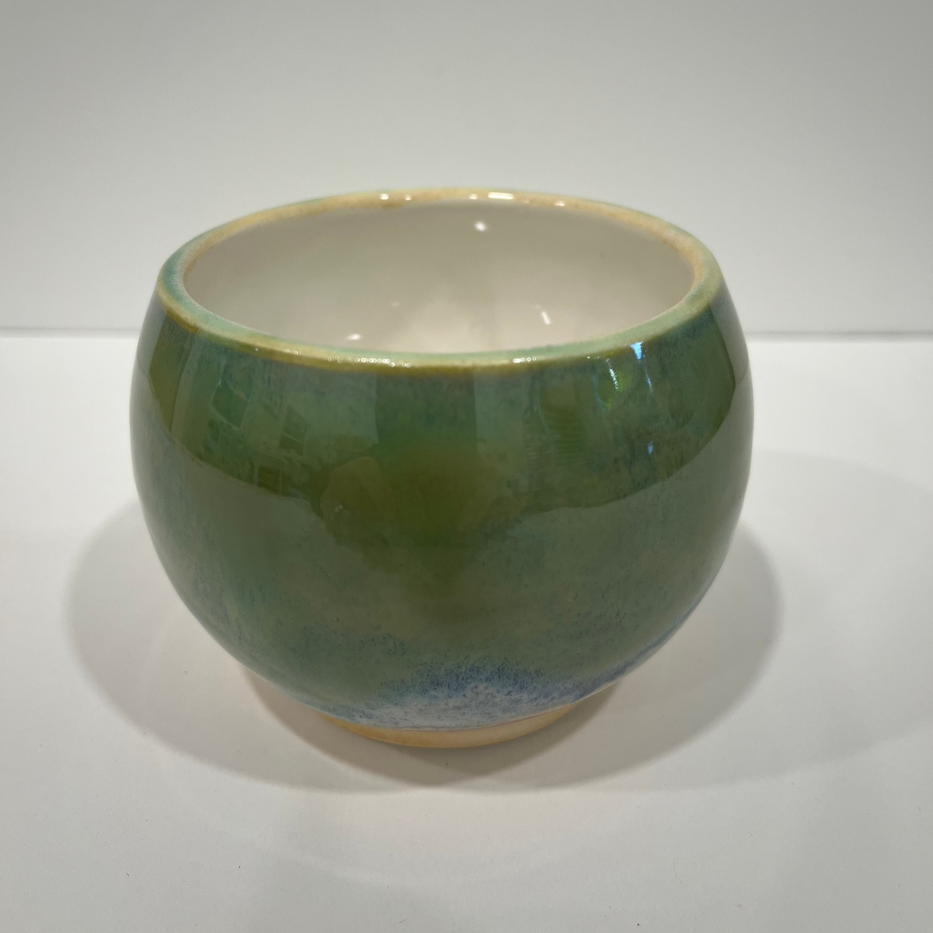Small Green Pottery Bowl