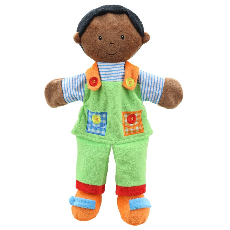 The Puppet Company® Boy in Blue Outfit Story Teller Puppet