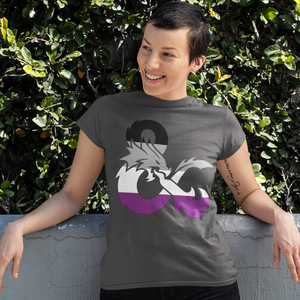 Asexual Dungeons Dragons dnd Short-Sleeve Unisex T-Shirt