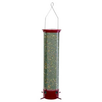 droll yankees yankee collapsing squirrel proof bird feeder