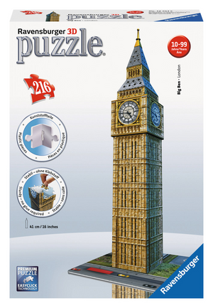 Puzzle 3D - Puzzle 3D Mini - Tour Eiffel - 54 pièces RAVENSBURGER