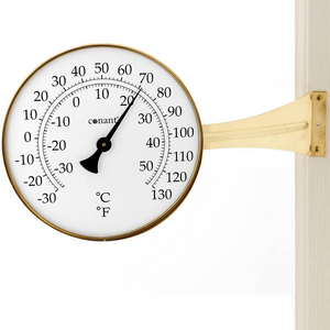 Vermont Travel Thermometer, Solid Brass Travel Thermometers at Fiddle Creek  Farms