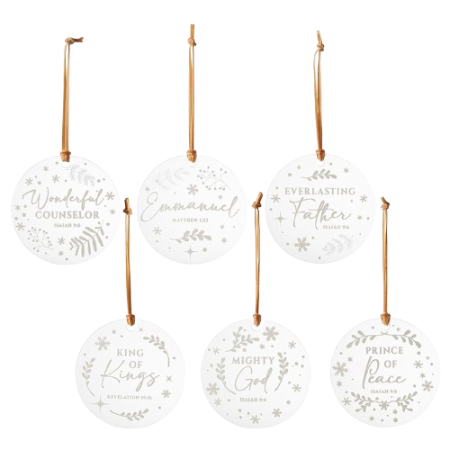 Names of Jesus Ornament