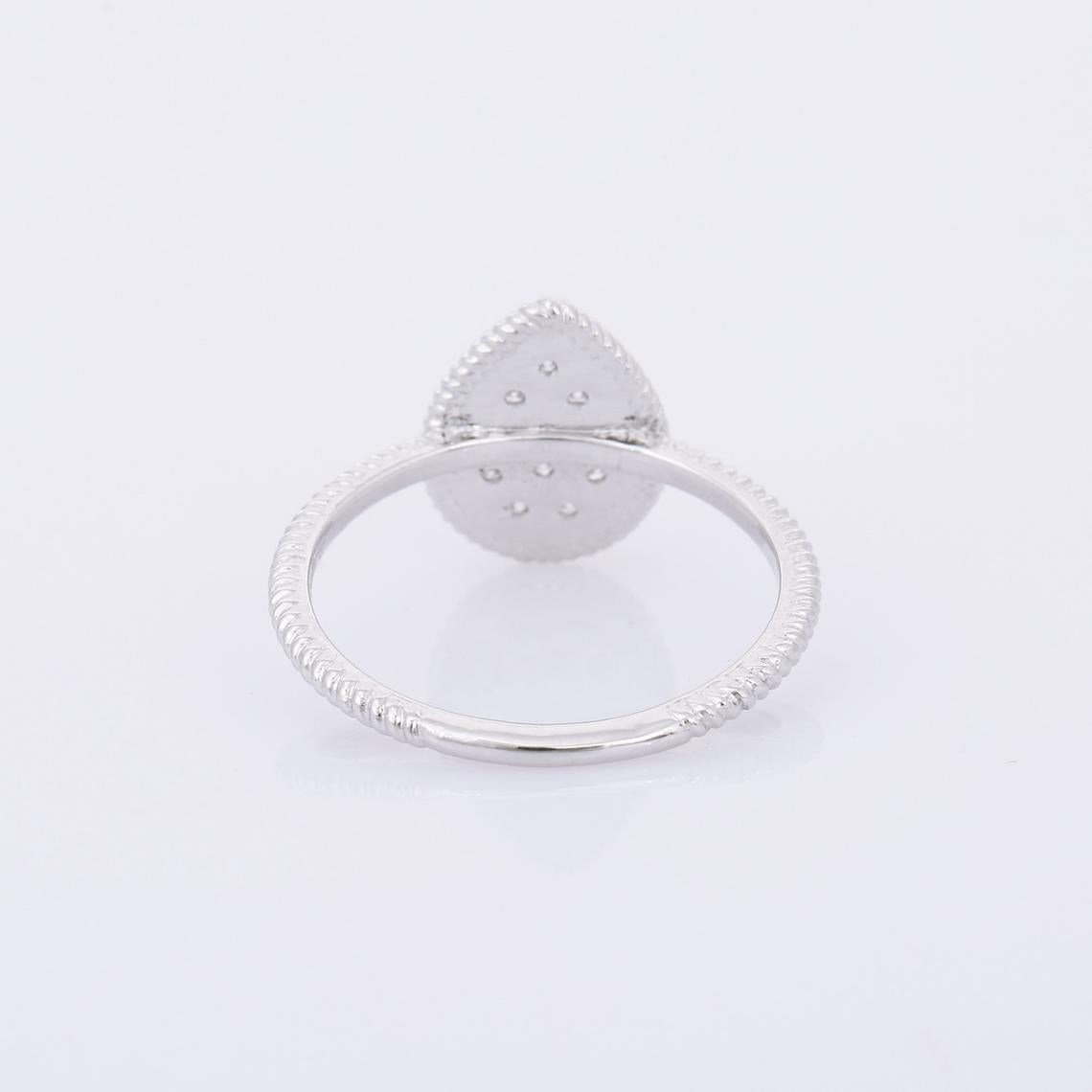 diamond raindrop ring