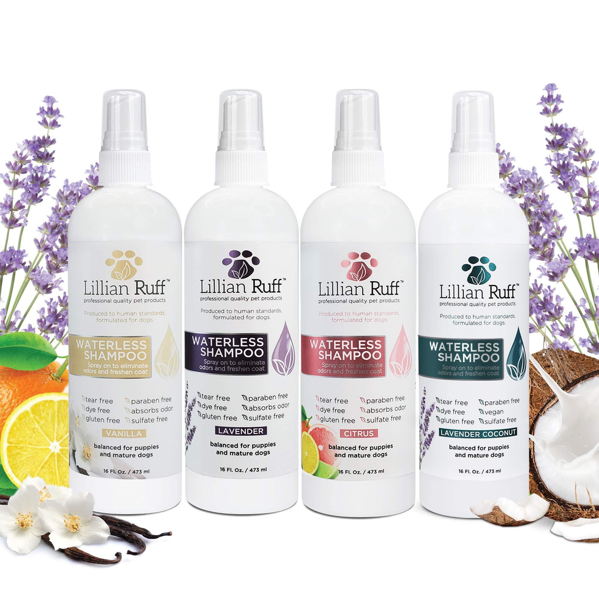 Lilian Ruff Premium Waterless Shampoo - Lavender Coconut | Lillian Ruff