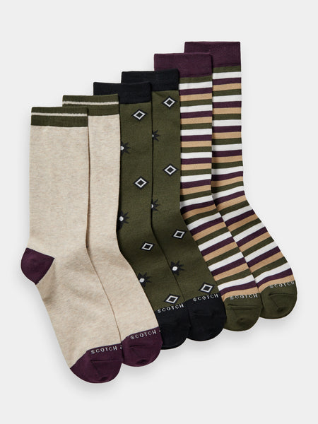 burberry socks 3 pack