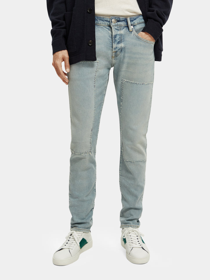 Vert straight-leg distressed jeans – Scotch & Soda AU