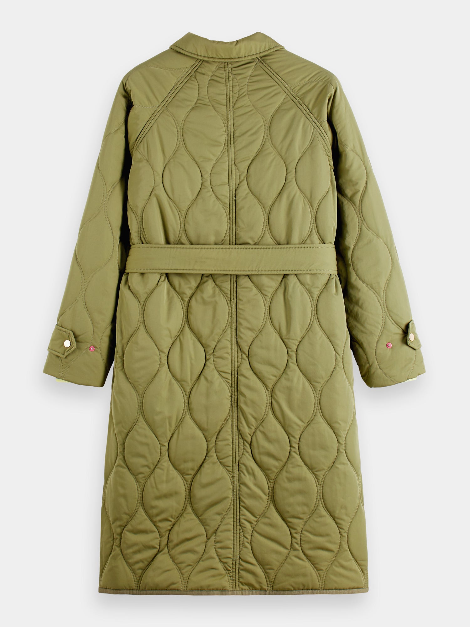 Long quilted jacket | Scotch & Soda AU