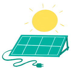 un kit solaire prêt à l'emploi