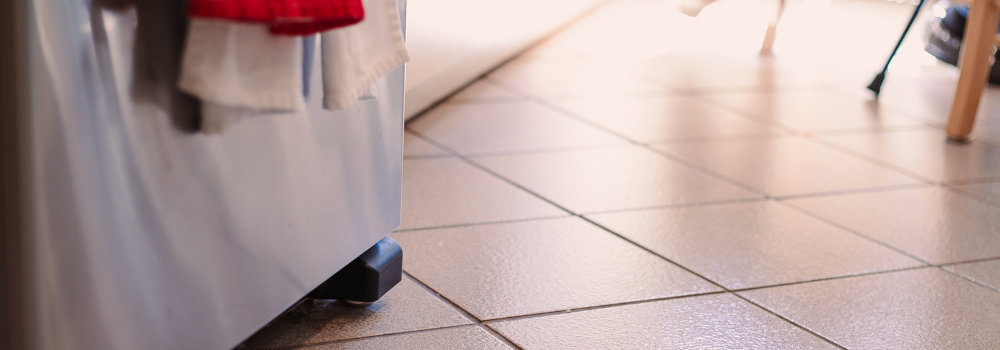 tile flooring in the kitchen