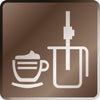 Fully Automatic Espresso Machine Icon forMilk Frother by Saeco