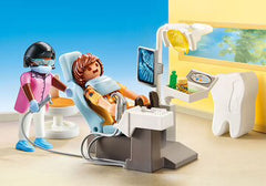 Playmobil pretend play dentist set