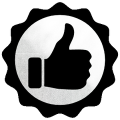 thumb up approval quality control