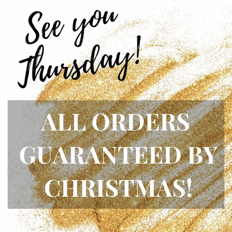 Orders by Christmas