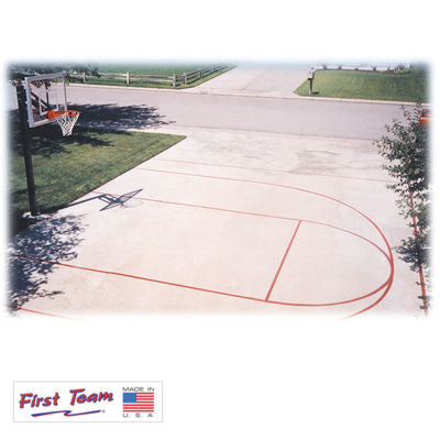 Basketball Court Stencil Kit My Backyard Sports