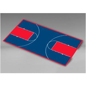 Basketball Sport Tiles Home Court Hoops