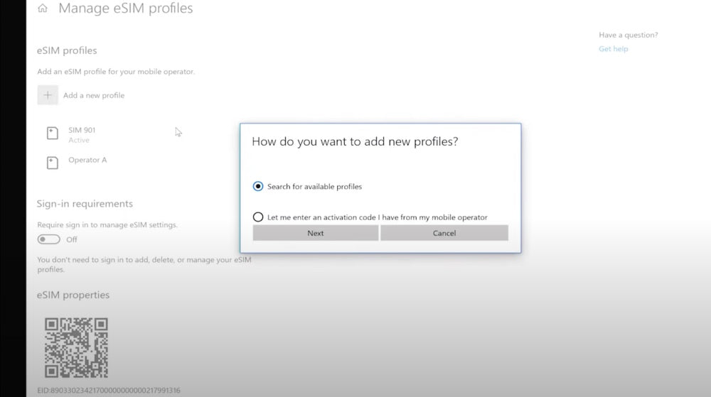 add-new-esim-profile