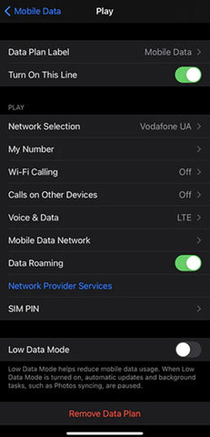 add eSIM to iPhone 15 settings