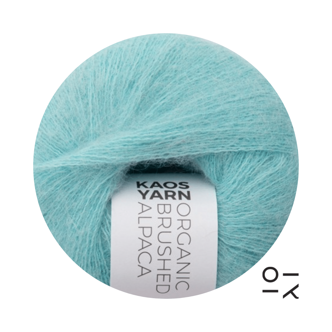 Wolle KAOS Yarn Organic Brushed Alpaca Brilliant 2065
