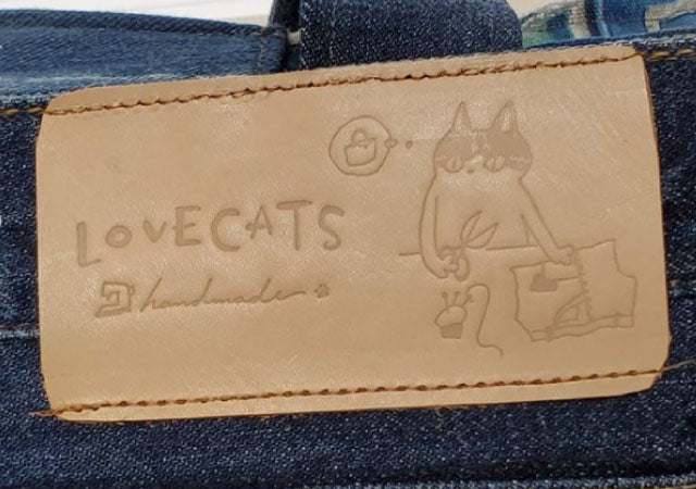 デニムリメイクlovecats』さまのすてきな焼印のお写真