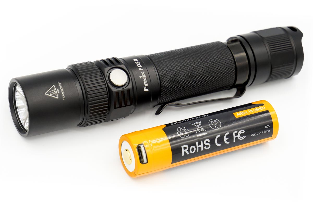 Fenix FD30, Compact Zoom Focusable LED Flashlight, Fenix duty flashlight, Torch for Everyday carry, Home use or backyard usage light in India