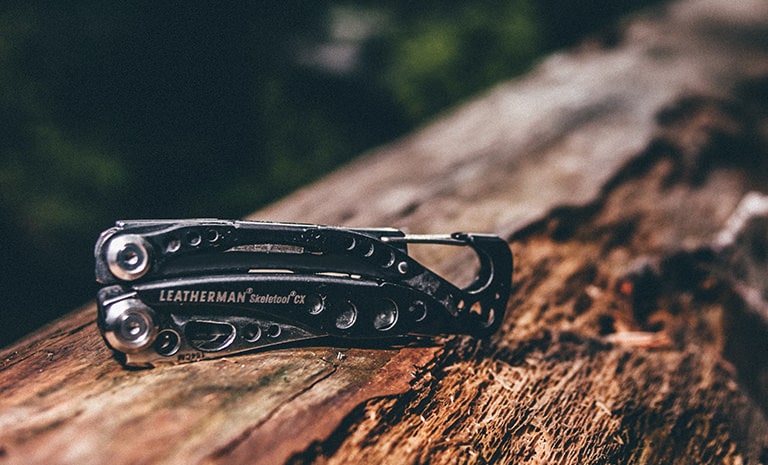 Leatherman Skeltool CX with 7 multi-tools in one now available in India prefect EDC pocket sized multi-tool