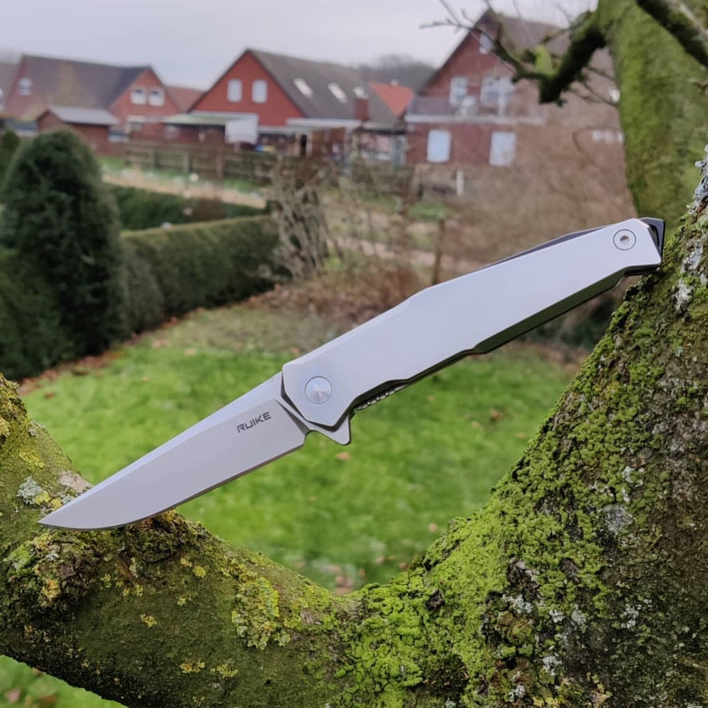 Ruike M108-TZ razor sharp pocket knife for EDC, outdoor adventure, camping, hiking now available in India