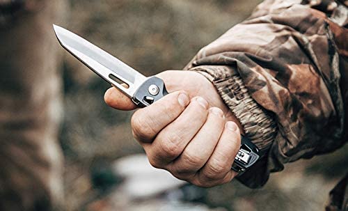 Leatherman FREE Series, Leatherman K2 Pocket Outdoor Knife & Multi Tool, EDC Compact Foldable Knife by Leatherman, 420HC Straight Blade, Pry Tool, Awl, phillips screwdriver, Buy Leatherman Tools Online in India at LightMen