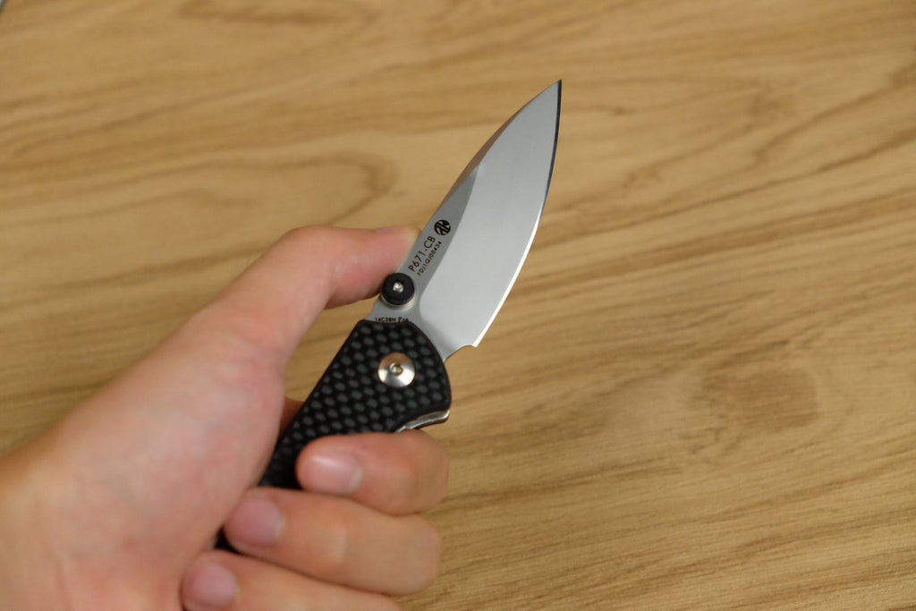 Ruike P671-CB razor sharp EDC pocket knife now available in India. Best kinfe for outdoor adventure, trekking, camping