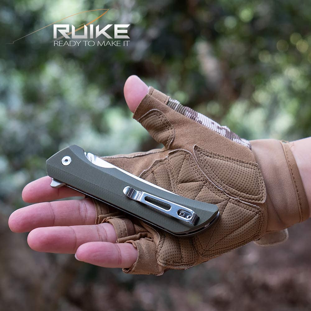 Ruike P121-G premium and affordable pocket knife now available in India. Best tactical pocket-knife in India