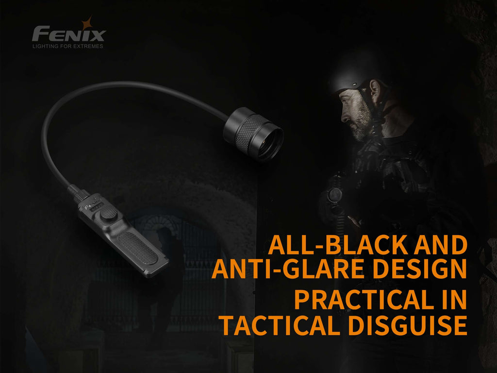 Fenix AER 02 V2 Remote Pressure Switch, Fenix Tactical Torch Accessory, Remote pressure switch for quick operation to mounted torches