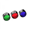 Fenix AOF, Color Filters for Fenix Flashlights, Red Green Blue Color Filters for LED Torch in India