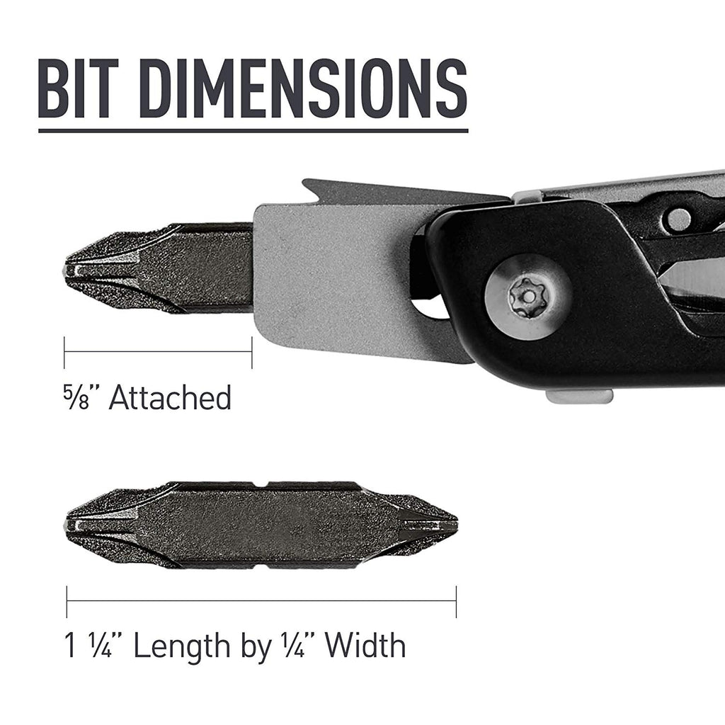 Leatherman Bit Kit Set, Multi-tool accessory for extended tools, 21 Double-Ended Screwdriver Bits for Multitools