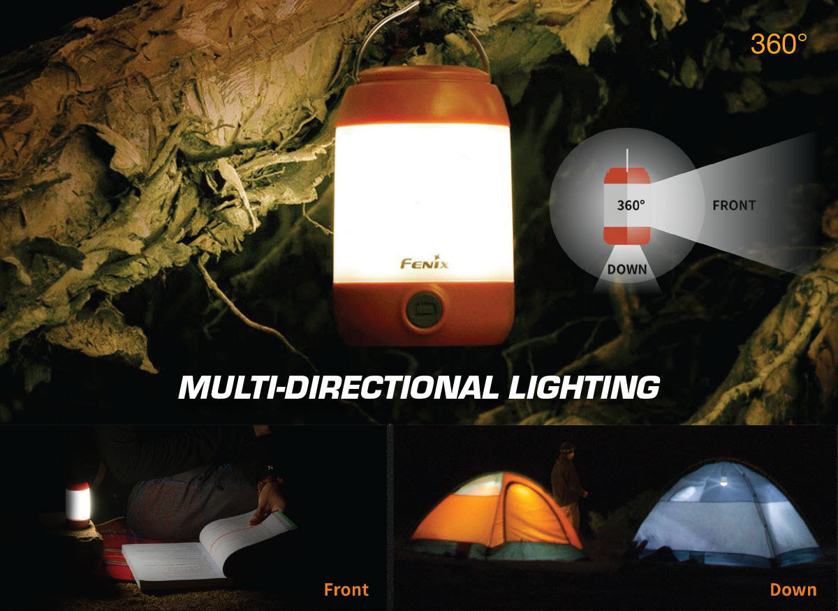 Fenix CL23 LED Camping Lantern in India, Camping Site Light for Adventures, Trails and Hiking, Emergency Light, Highly Portable Lightweight LED Light