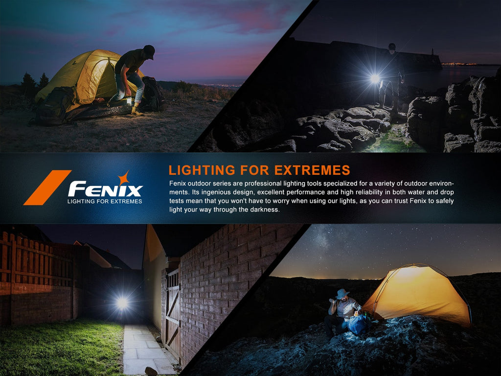 Fenix CL26R Pro Rechargeable LED camping lantern with output of 500 Lumens now available in India